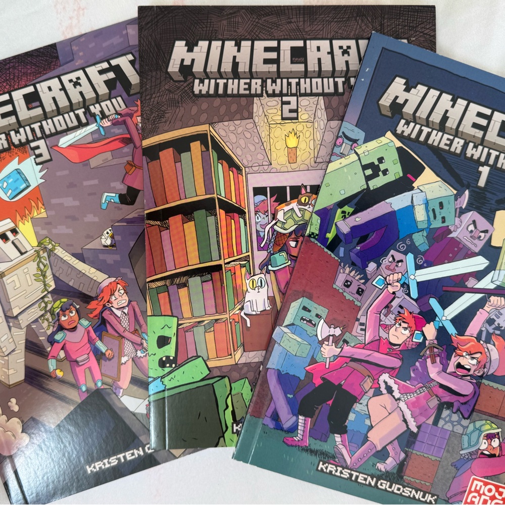 Minecraft “Wither Without You” box set Volumes 1-3